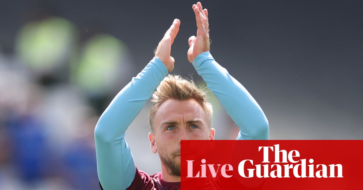 West Ham v Portsmouth, Burnley v Notts County: Carabao Cup first round – live | Carabao Cup