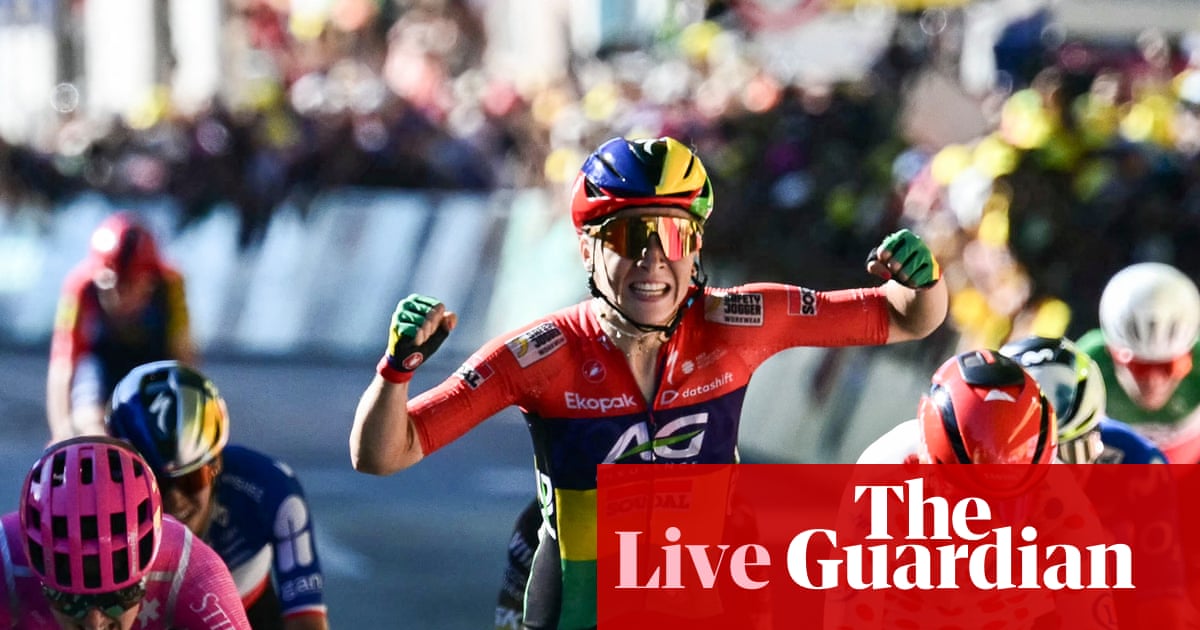Tour de France Femmes 2026: Kim Le Court wins stage six sprint after breakaway – live | Tour de France Femmes