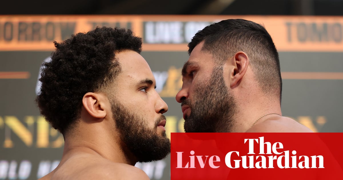 Moses Itauma v Filip Hrgović: IBF heavyweight championship – live | Boxing