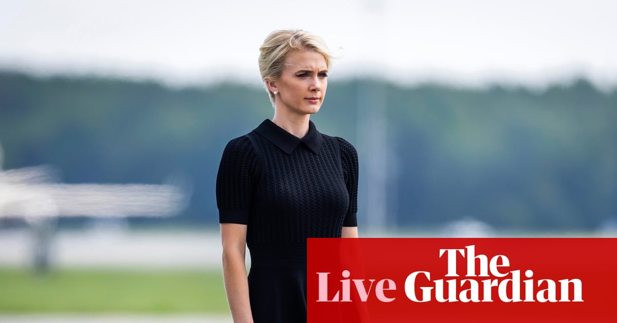 White House faces scrutiny over top Trump aide Natalie Harp – live | Trump administration