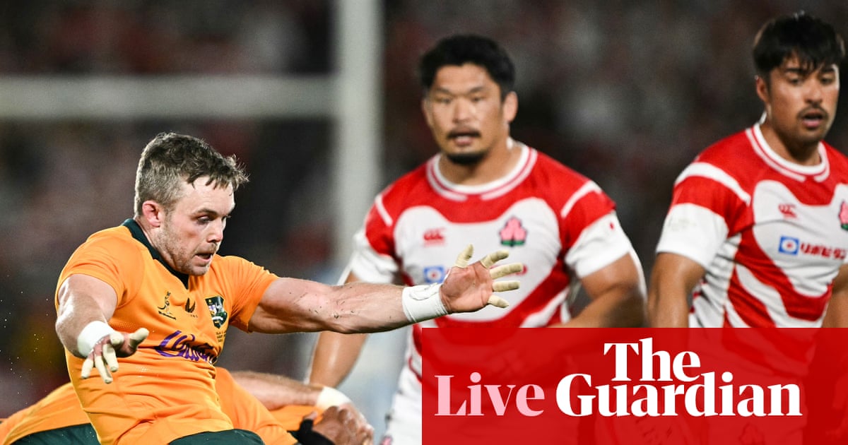 Japan v Australia: rugby union international – live | Rugby union