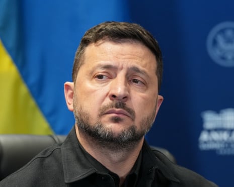 Ukraine’s president Volodymyr Zelenskyy