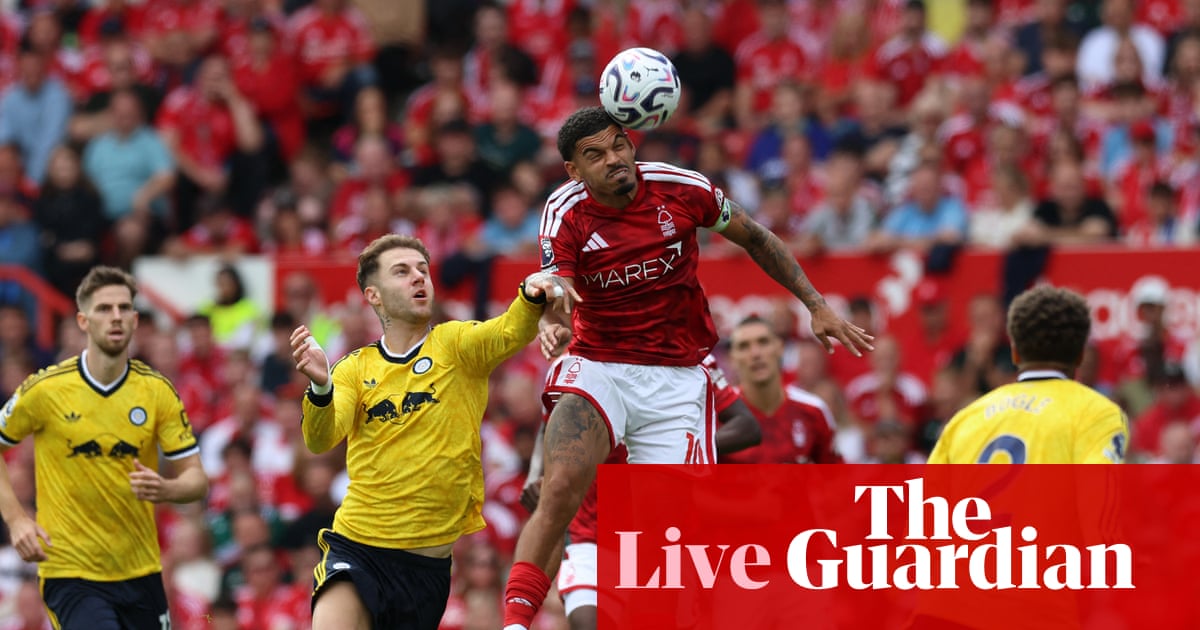 Nottingham Forest v Leeds, Everton v Crystal Palace, EFL and more: football clockwatch – live | Premier League