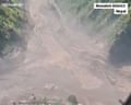 Footage shows scale of floods in Nepal