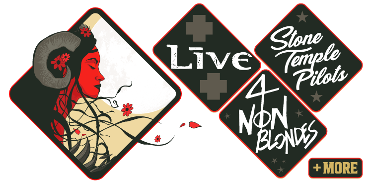 News: LOOKOUT 2027 brings +LIVE+, Stone Temple Pilots and 4 Non Blondes to Australia