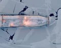Rosatom advert showing icebreaker convoying LNG tanker along the Northern Sea Route