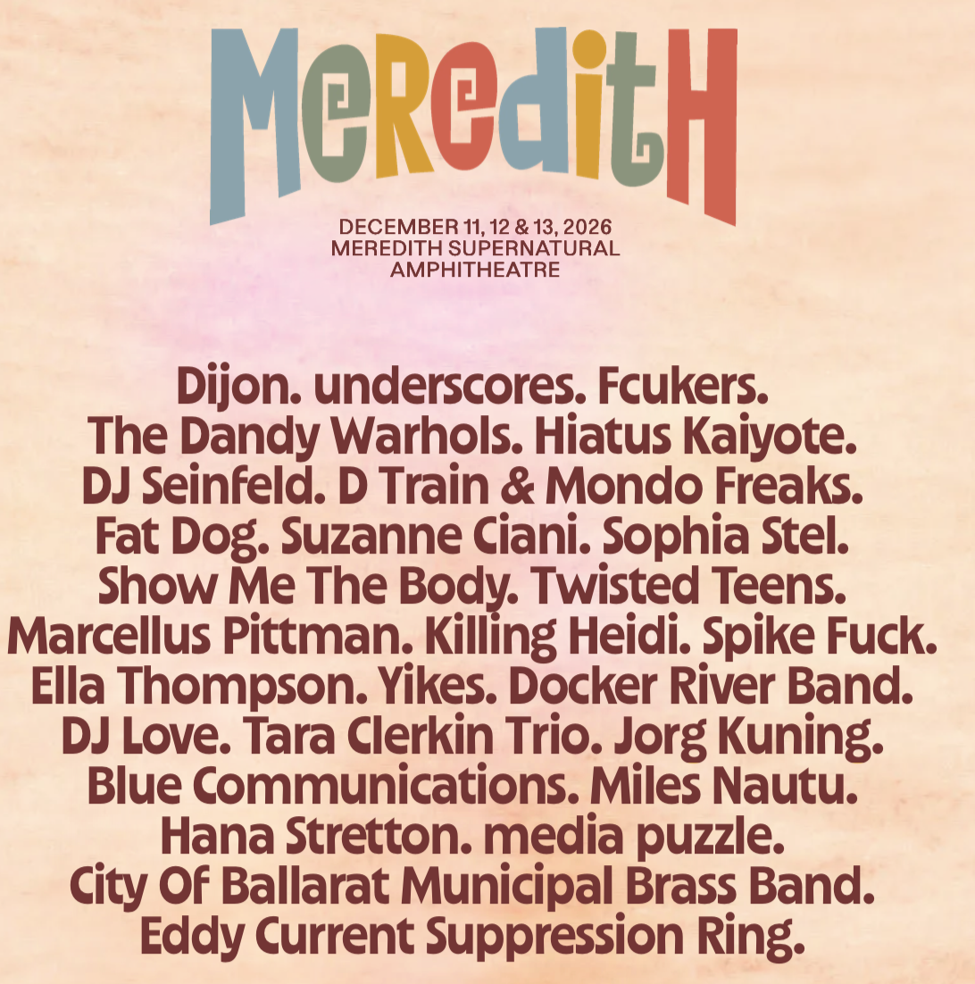 News: Meredith Music Festival unveils eclectic 2026 lineup