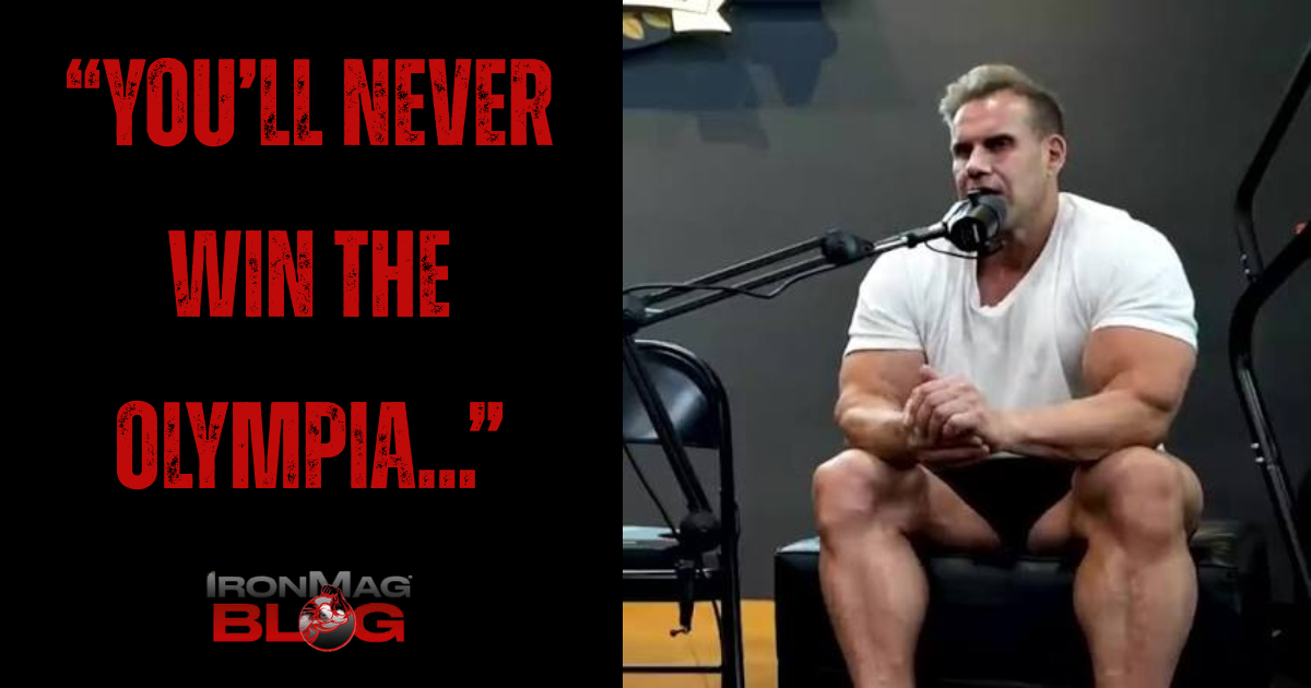 Jay Cutler Said What About the Olympia? – IronMag Bodybuilding & Fitness Blog