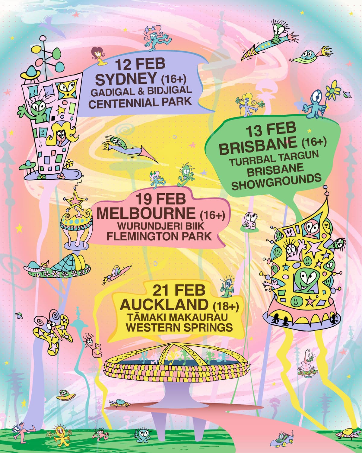 News: Laneway Festival returns in 2027 with Sydney, Brisbane, Melbourne and Auckland dates