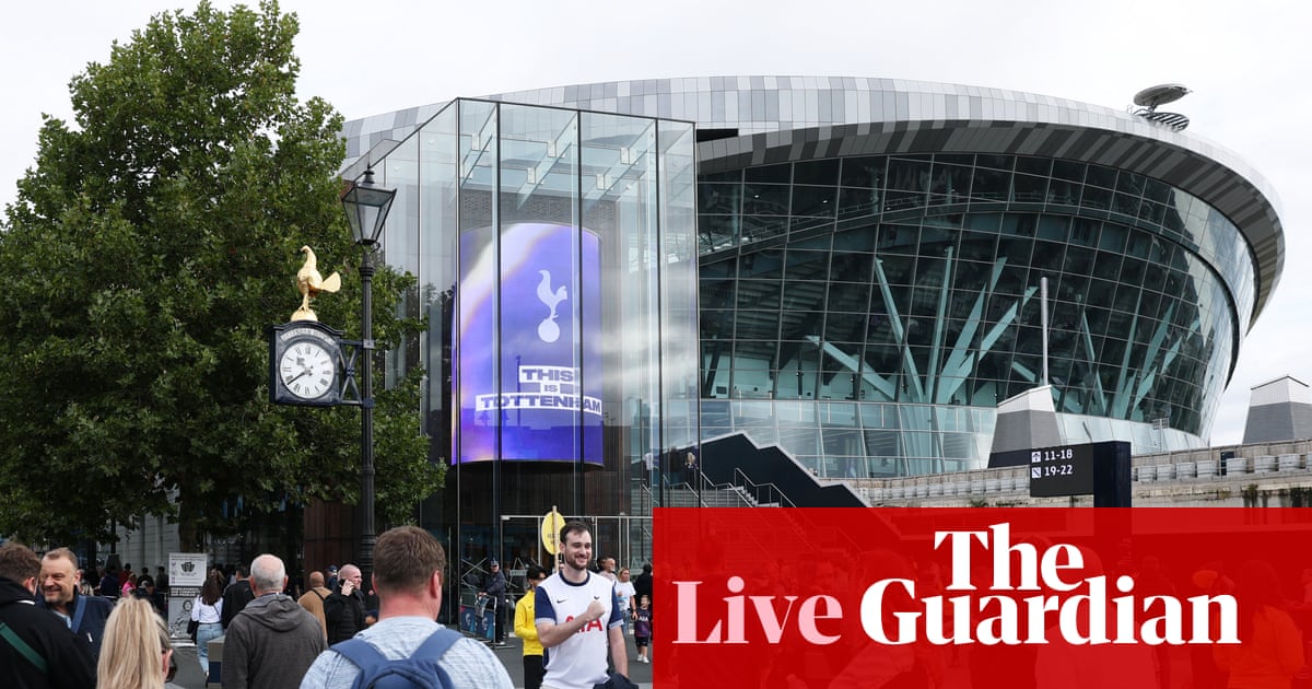 Tottenham v Aston Villa: Premier League – live | Premier League