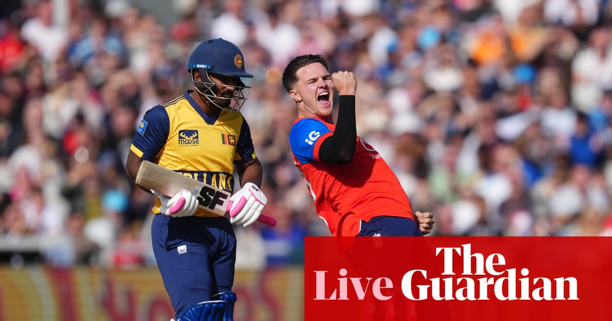 England v Sri Lanka: third men’s cricket T20 – live | Cricket