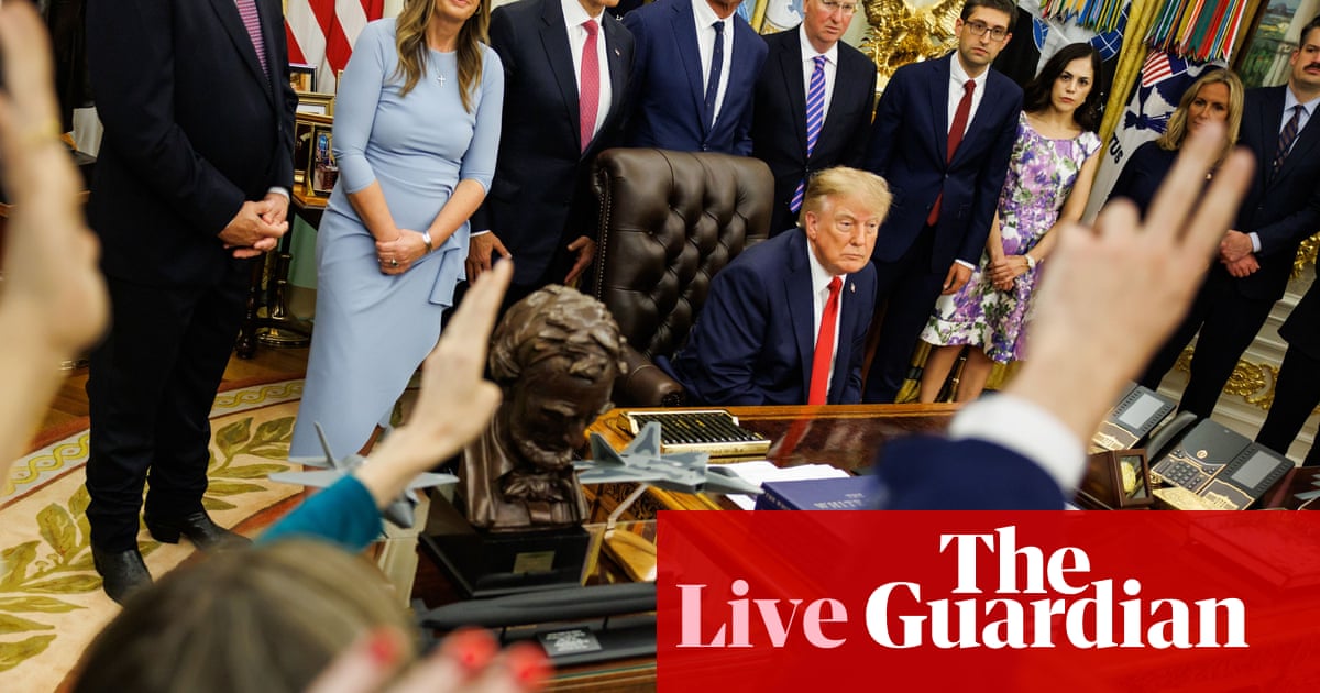 CNN, MS Now and Politico to sue Trump administration over White House ban – live | Trump administration