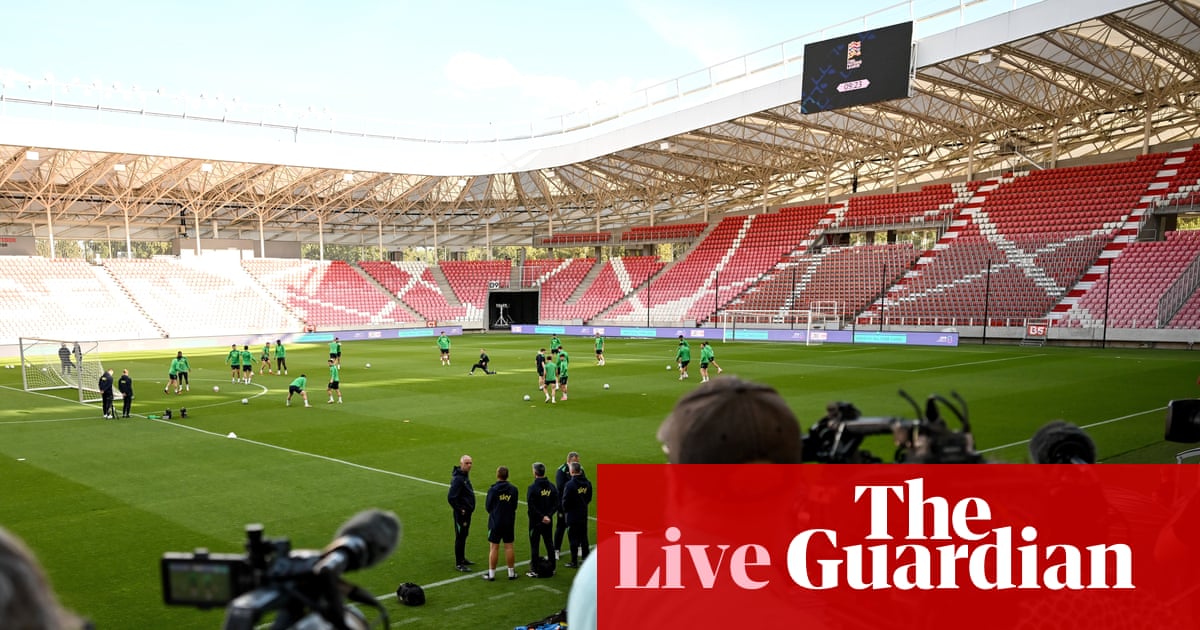 Israel game goes ahead after Irish players’ vote; reaction to Spain’s win over England – matchday live | Football