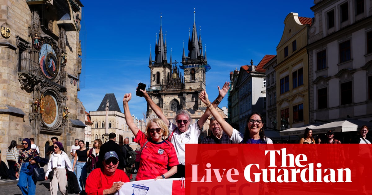 Czechia v England: Nations League football – live | Nations League