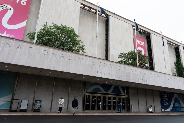 A large museum building made of light gray marble.