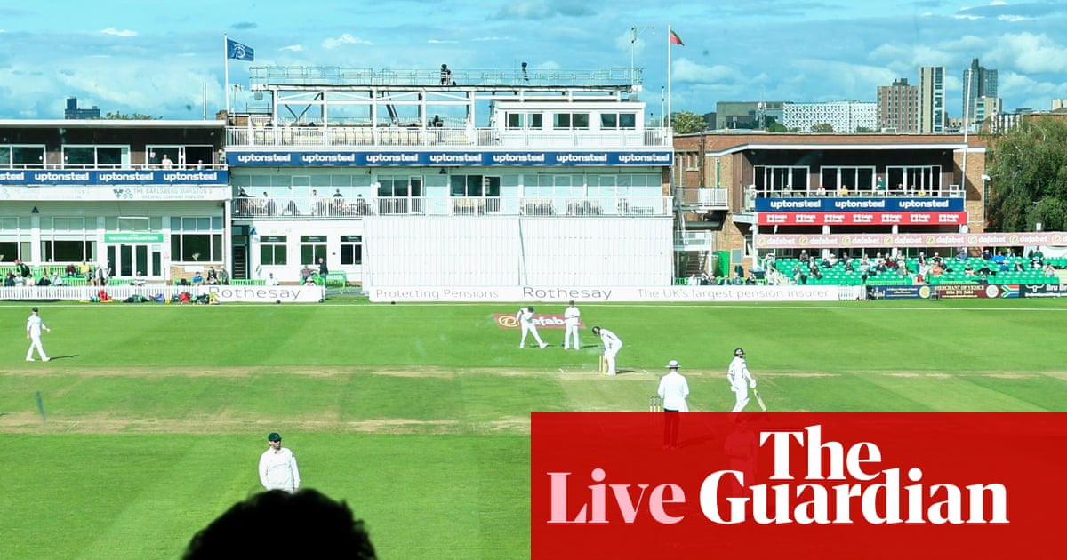 Leicestershire facing relegation over pitch penalty, and more: County Championship cricket, day three – live | County Championship