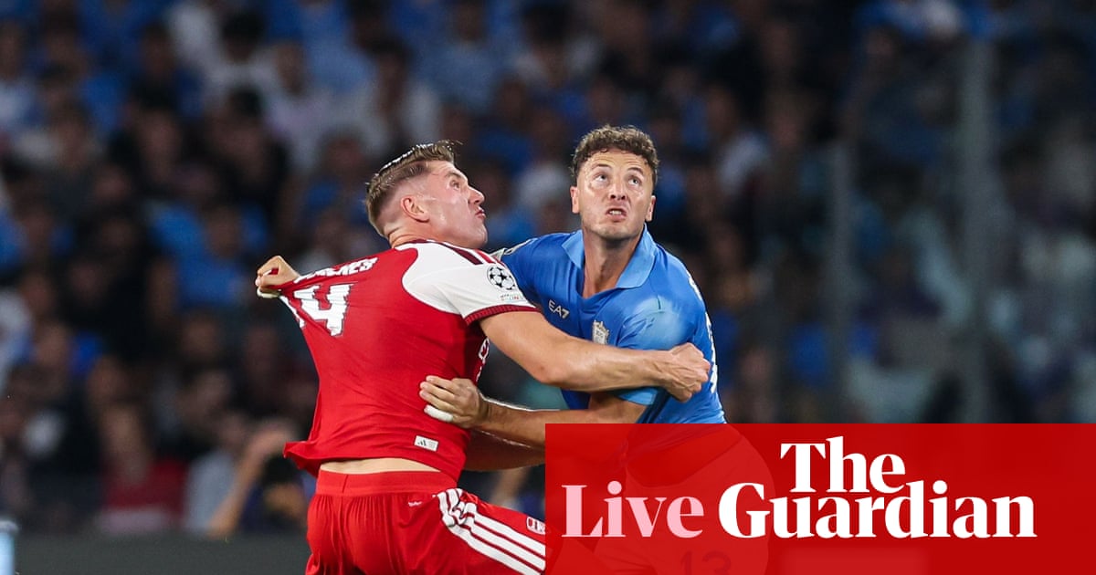 Napoli v Arsenal: Champions League – live | Champions League