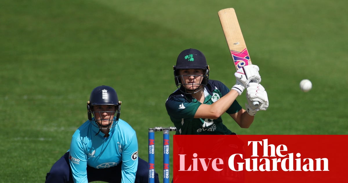England v Ireland: first women’s cricket one-day international – live | Cricket