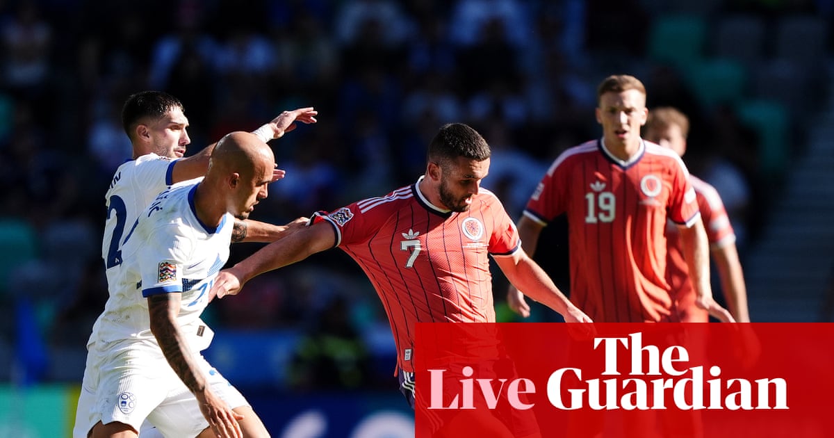 Slovenia v Scotland: Nations League – live | Nations League