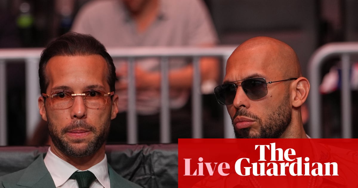 Romanian prosecutors indict Andrew Tate for trafficking minors, money laundering – Europe live | World news