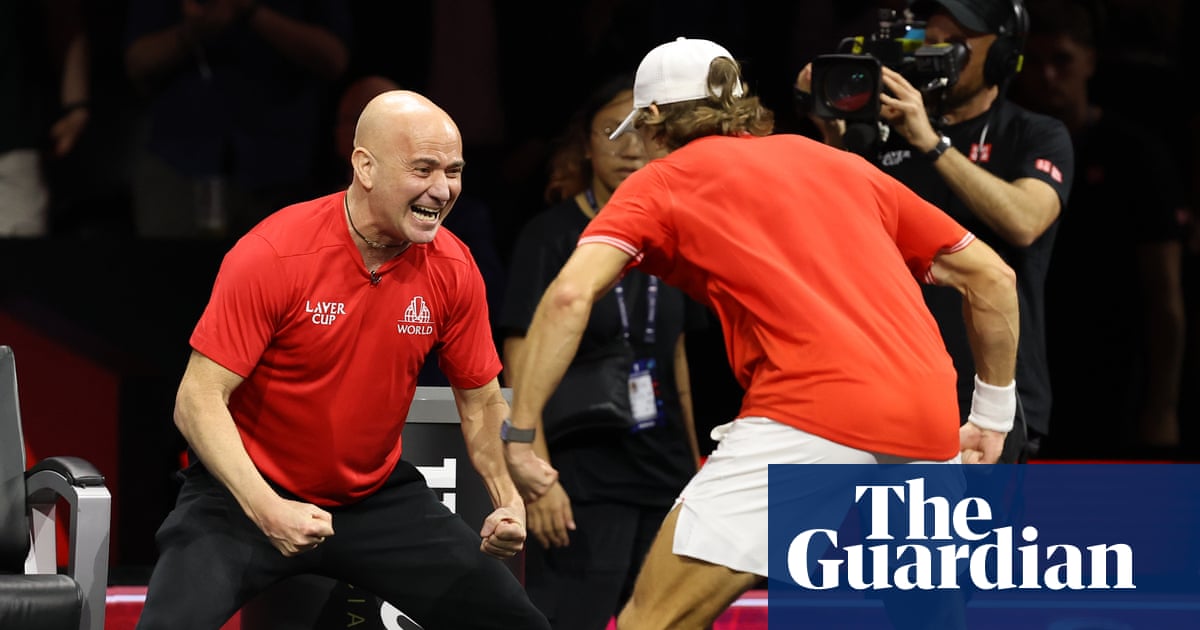 Laver Cup back in the balance as Team World match their captain Andre Agassi’s energy | Tennis