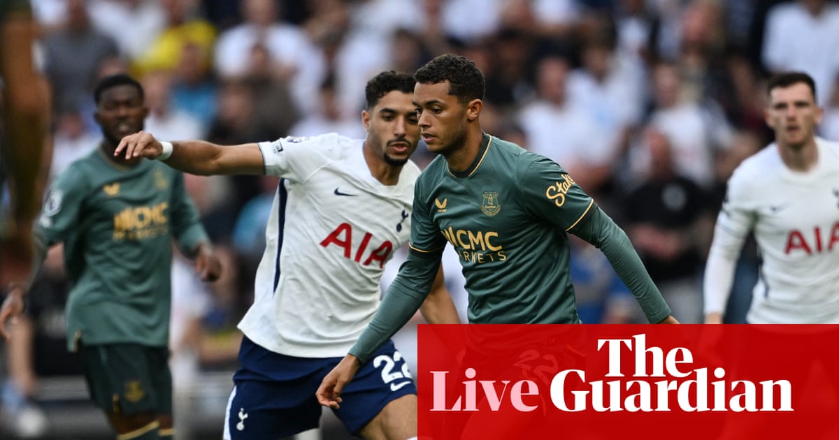 Tottenham Hotspur v Everton: Premier League – live | Premier League