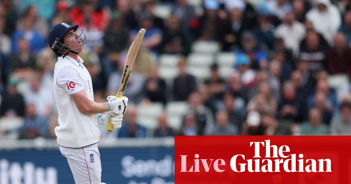 England v Pakistan: third men’s cricket Test, day two – live | England v Pakistan 2026
