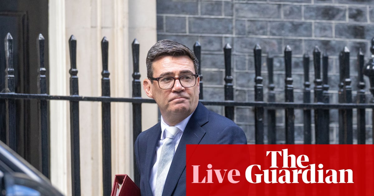Andy Burnham to face first PMQs as borrowing costs rise – UK politics live | Politics