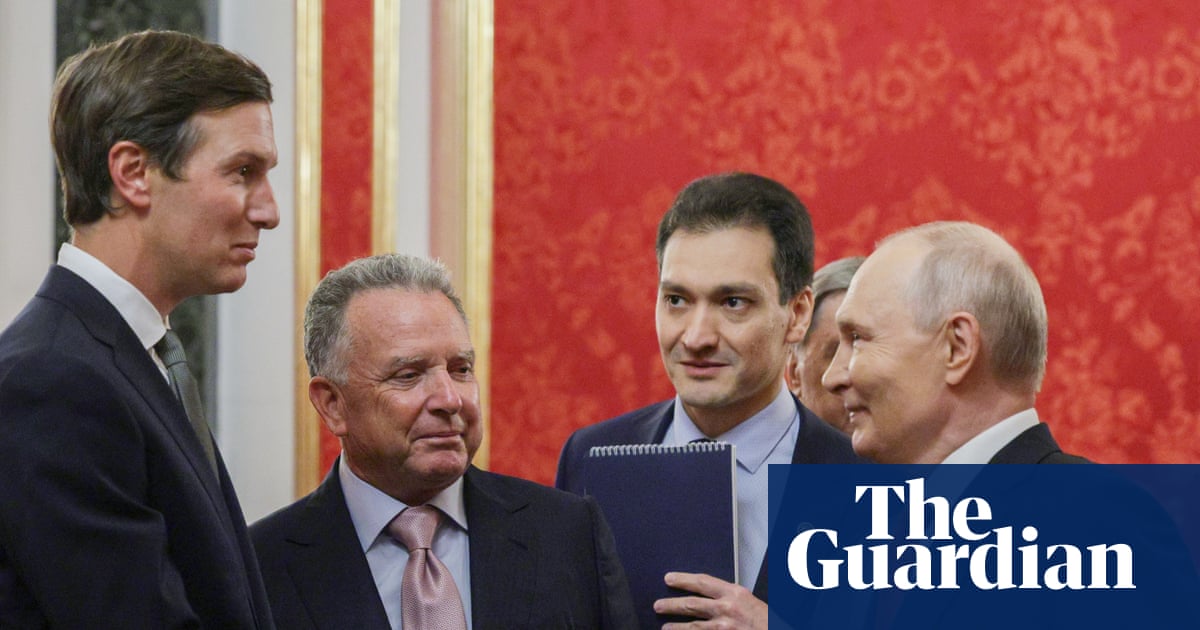 Trump envoys and Putin discussed ‘next steps’ for ending Ukraine war, White House says | Ukraine