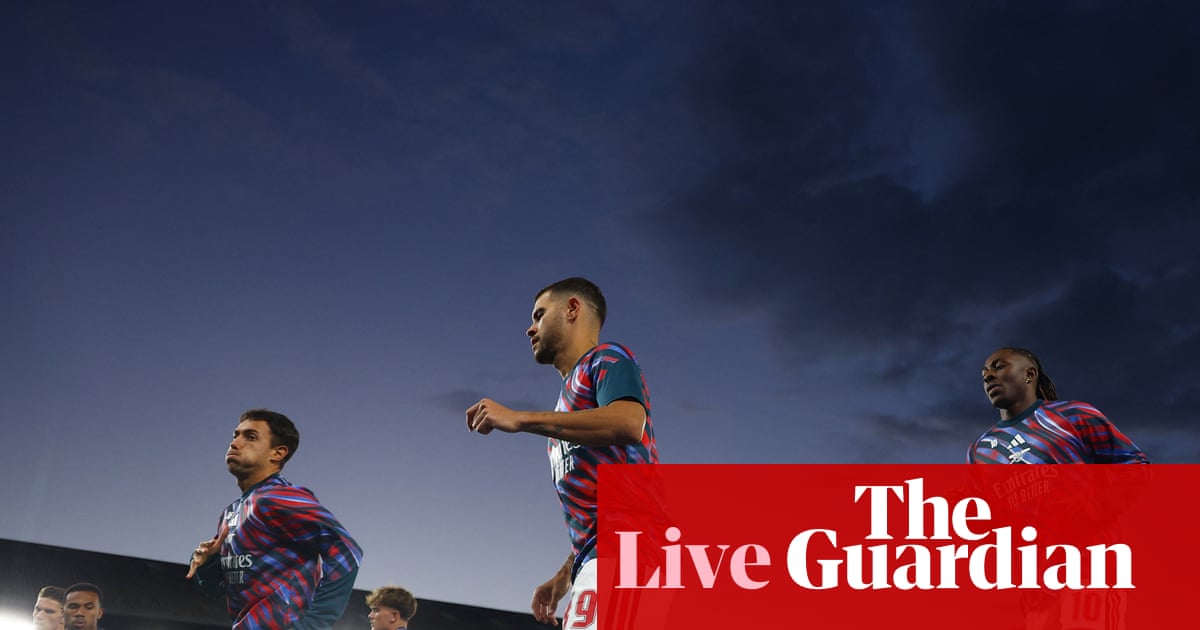 Ipswich Town v Arsenal: Carabao Cup third round – live | Carabao Cup