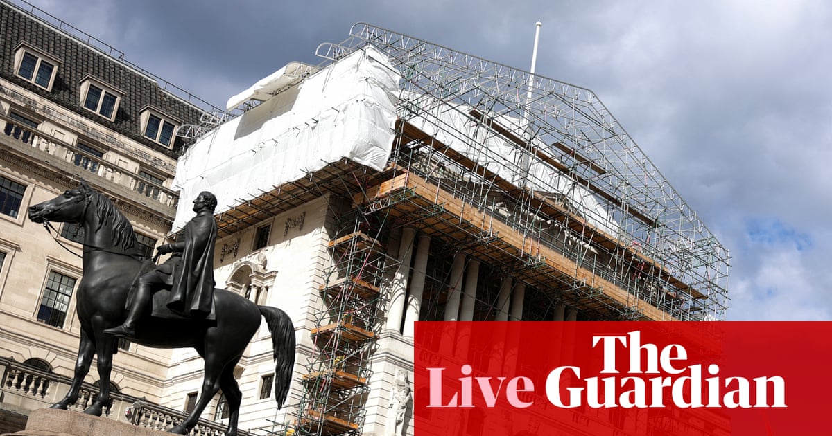 Bank of England expected to slow bond-selling programme and hold interest rates today – business live | Business