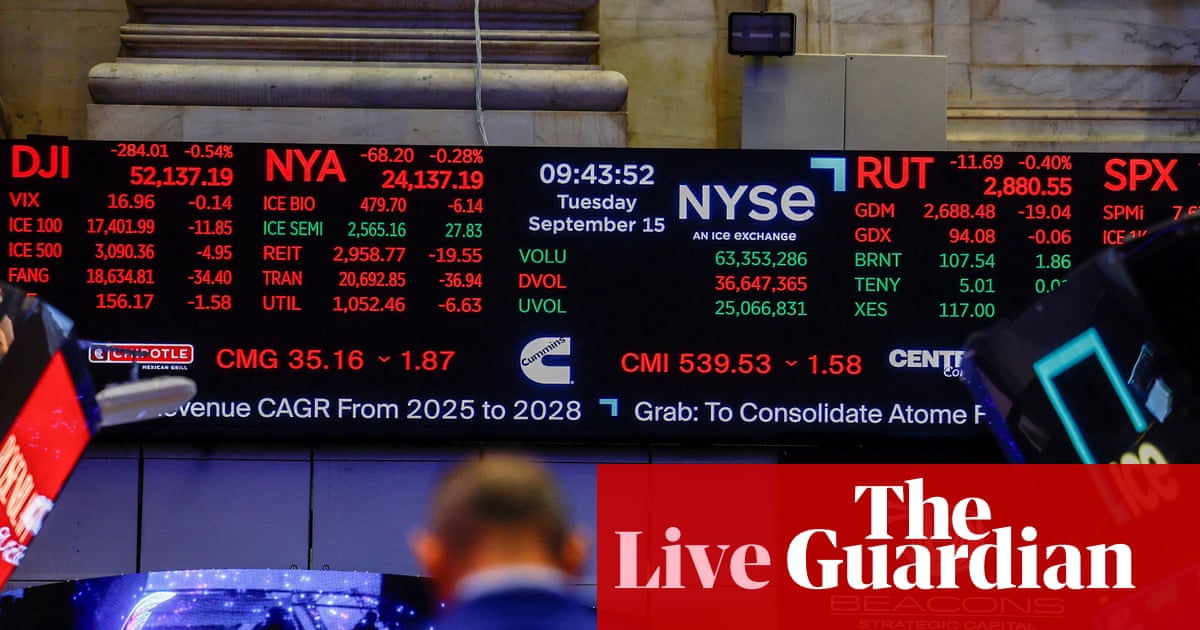 Global bond sell-off deepens amid fears US economy may be running too hot – business live | Business