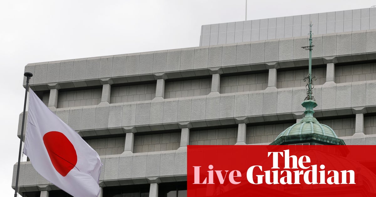 Japan raises interest rates to 31-year high as central bankers fight inflation; retail sales rise in Great Britain – business live | Business