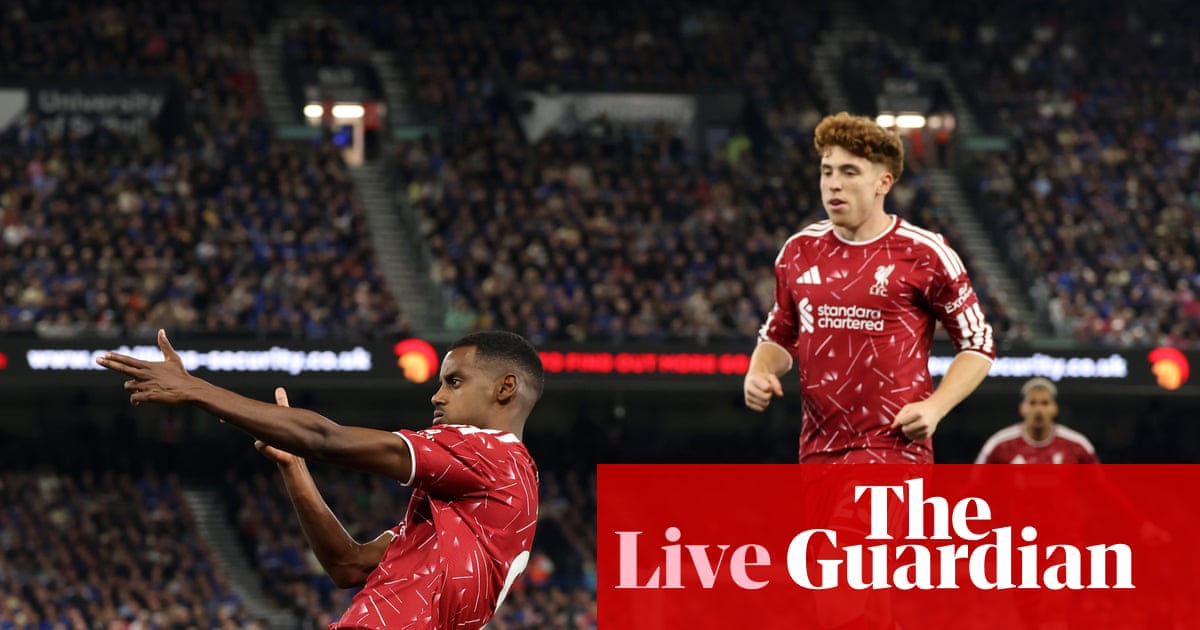 Ipswich Town v Liverpool: Premier League – live | Premier League