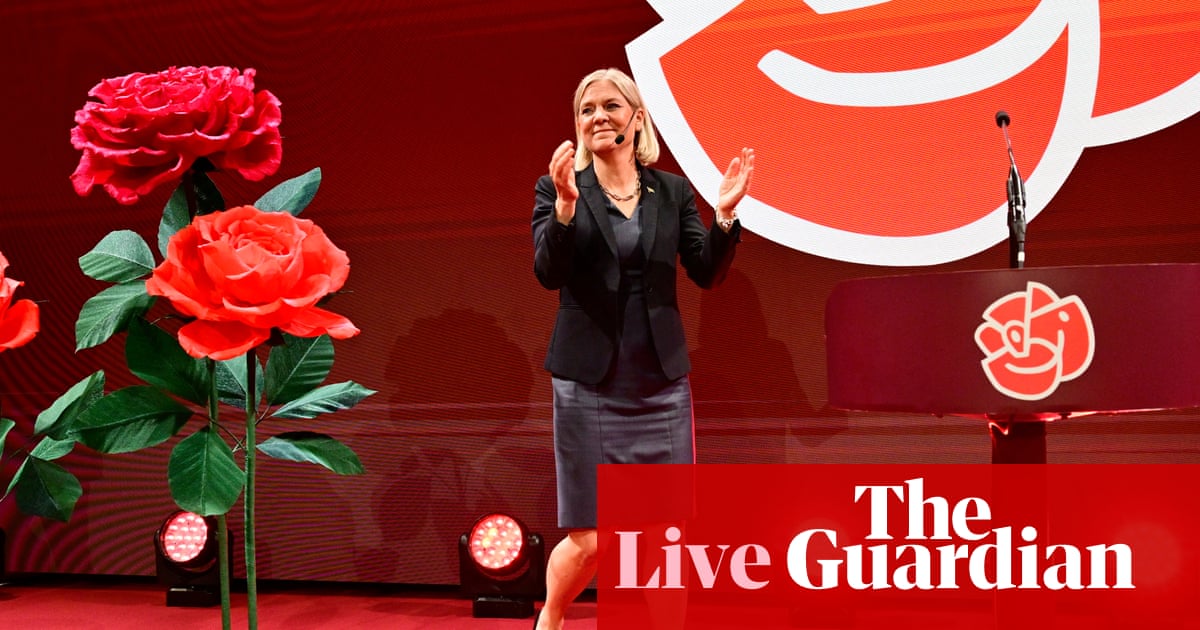 Sweden election live: ‘If this result stands, Sweden will get a new government’, opposition leader says | Sweden