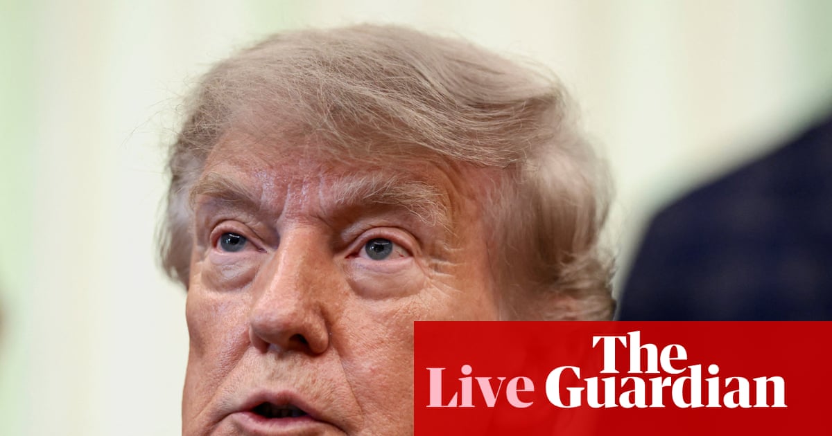Trump downplays war with Iran, in which 18 US service members have been killed so far, as ‘small potatoes’ – live | US politics