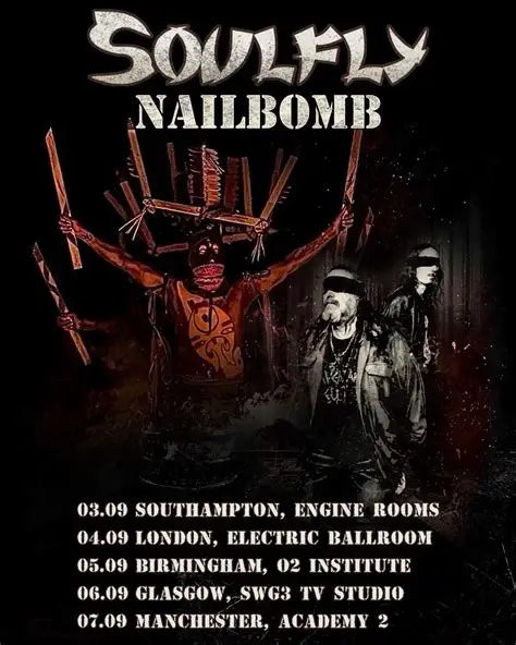 Live Review: Soulfly, Nailbomb & Exorcism. Manchester Academy 2. 07/09/2026