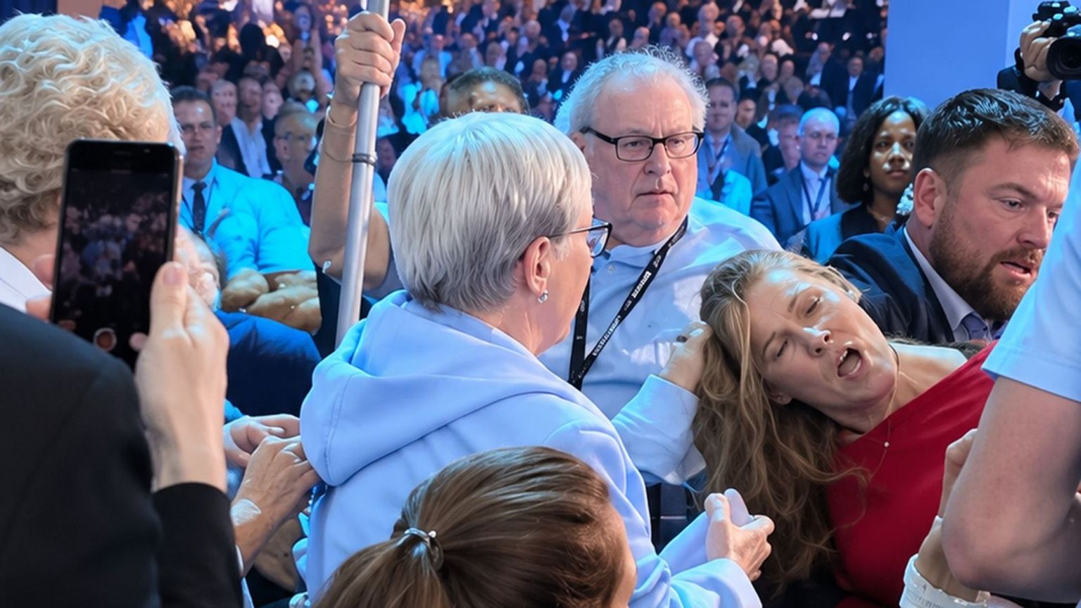 Removing hecklers is fair game – assaulting them is not