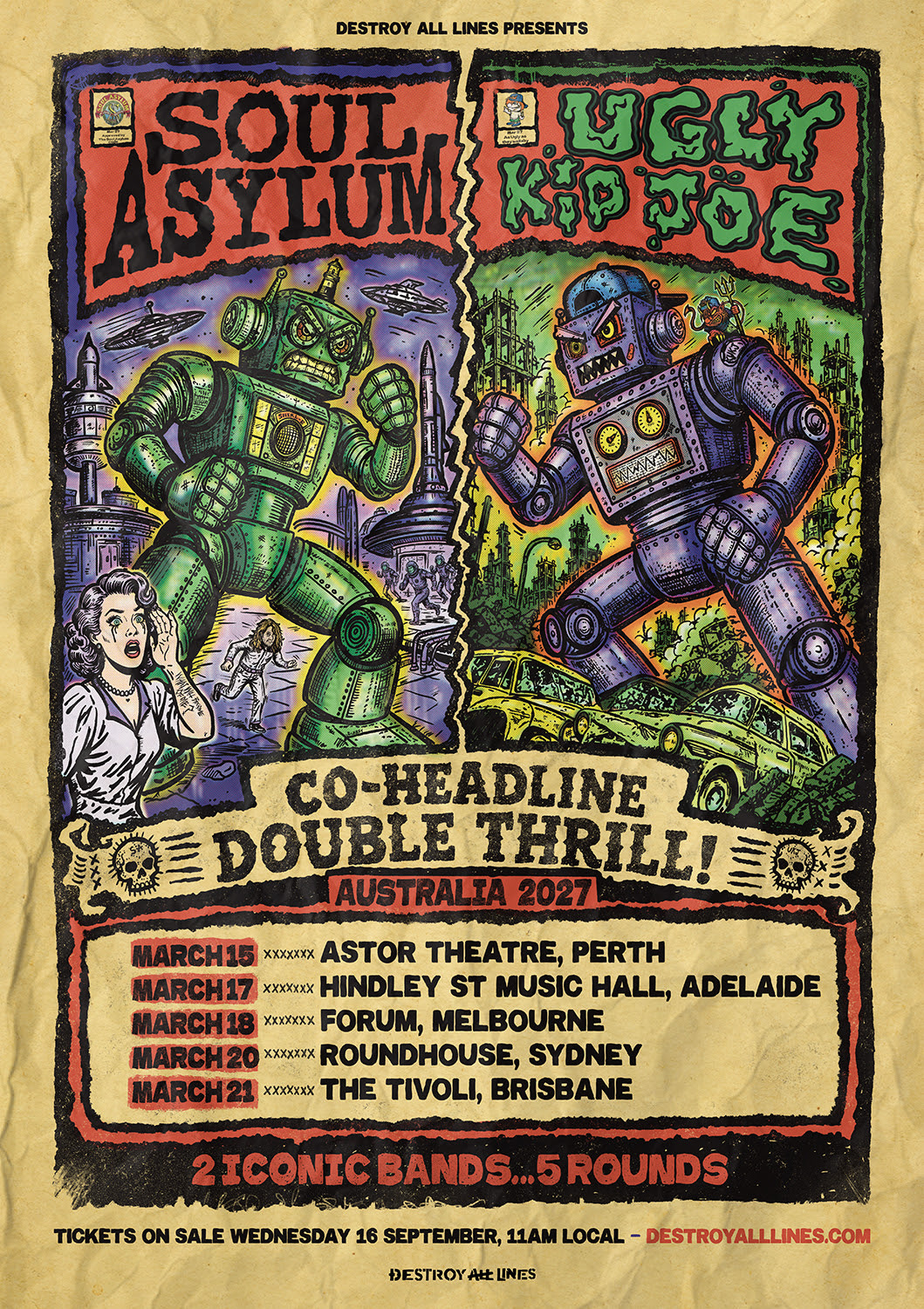 News: Soul Asylum and Ugly Kid Joe announce 2027 Australian co-headline tour