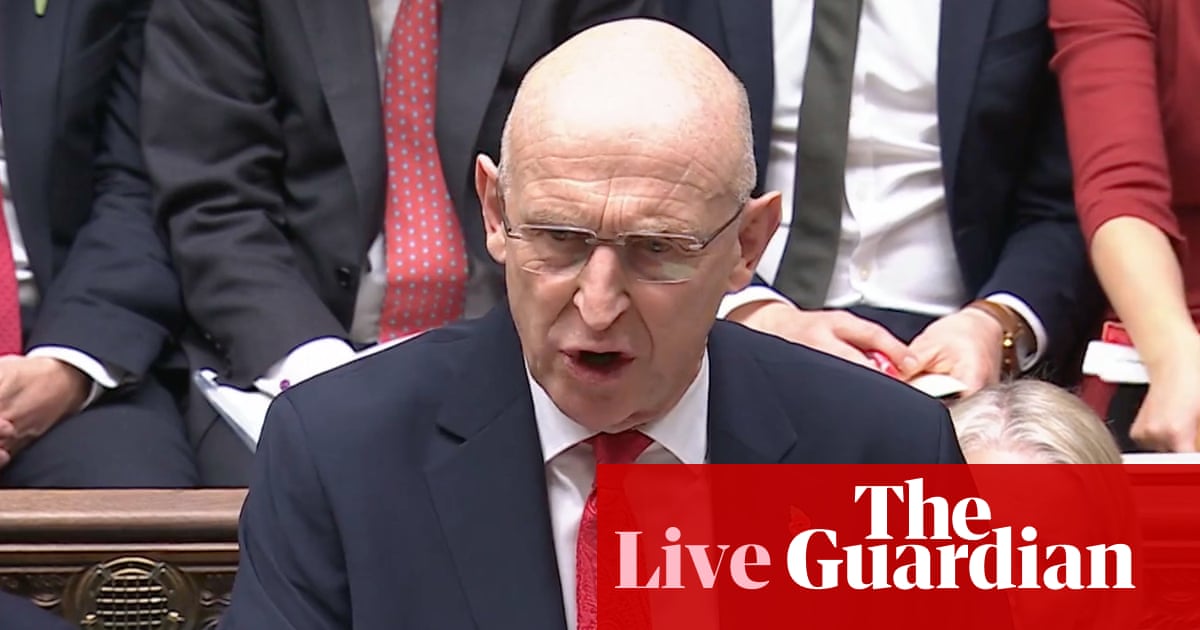 Budget 2026 live: Healey delivers first budget of Burnham’s government | Budget 2026