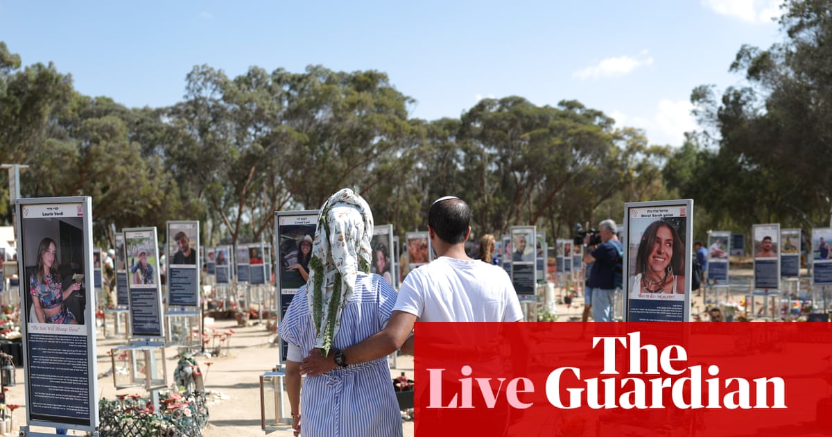 Israel marks three years since 7 October attack by Hamas – live | World news