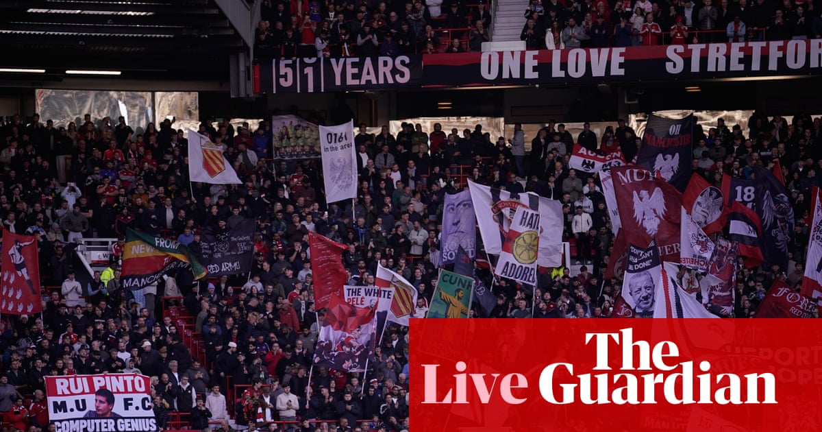 Manchester United v Tottenham: Premier League – live | Premier League