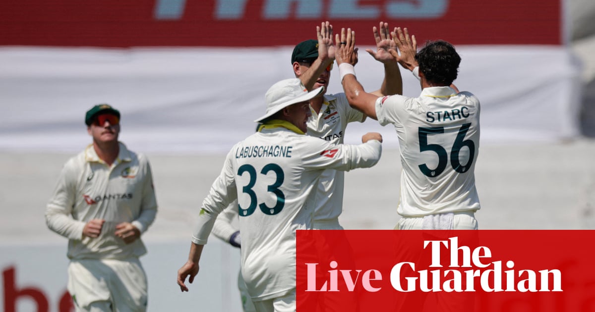 South Africa v Australia: first men’s cricket Test, day three – live | Cricket