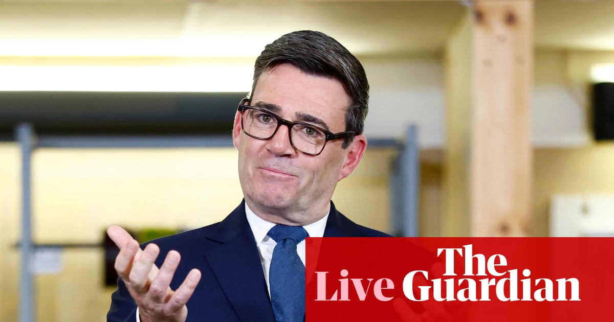 Burnham pledges ‘big changes’ to the way the welfare system works to tackle Neets crisis – UK politics live | Politics