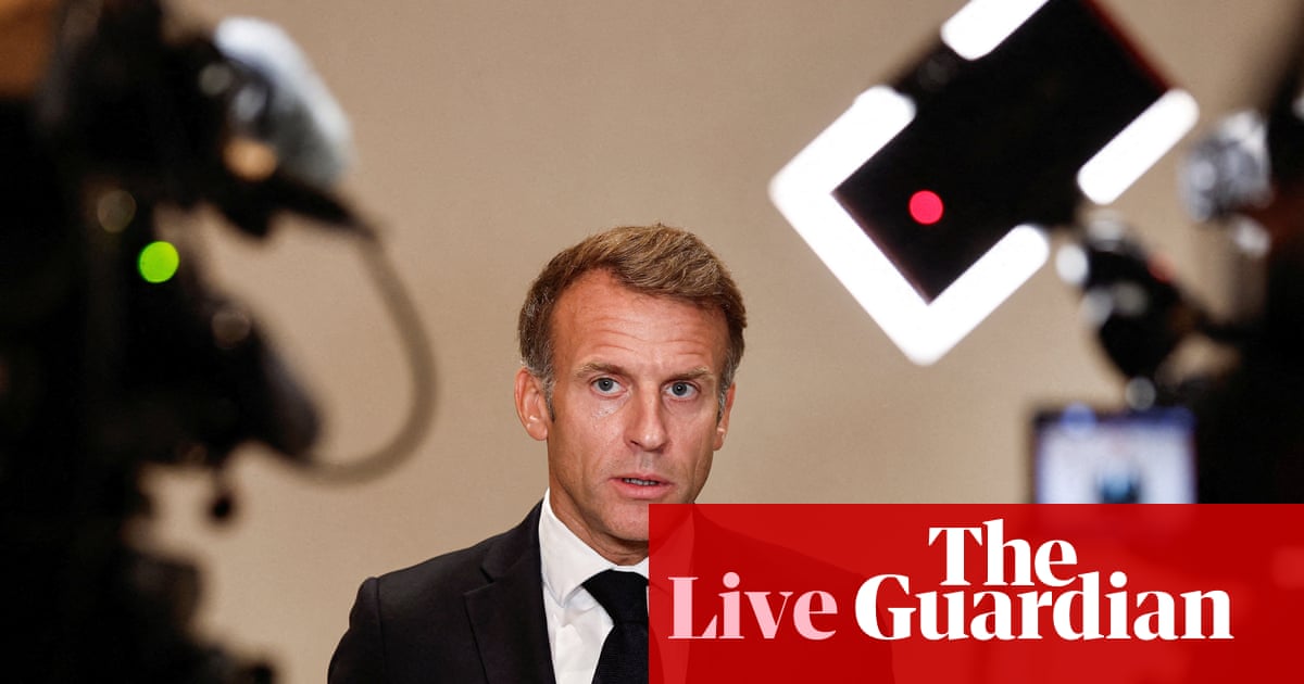Macron blasts ‘unacceptable’ and ‘stupid’ commentary on protests from other leaders – Europe live | Europe