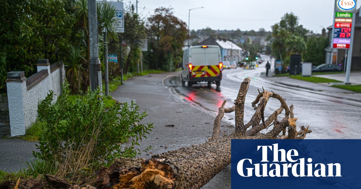 Thousands of homes without power as Storm Austen hits south-west England | UK weather