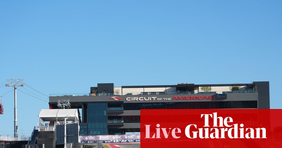 United States Grand Prix: Formula One qualifying – live | Formula One 2026