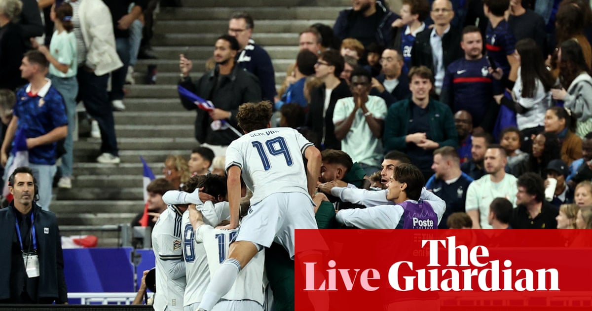 France v Italy: Nations League football – live | Nations League