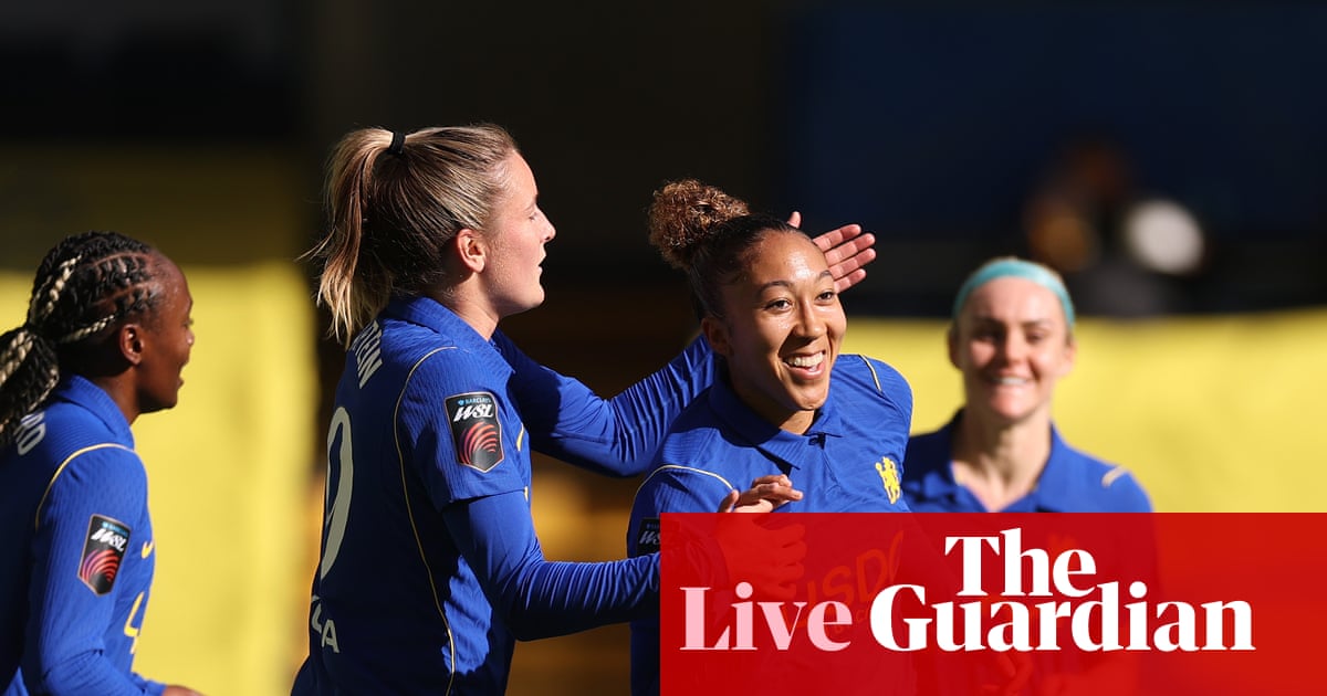 Chelsea v Tottenham: Women’s Super League – live | Women’s Super League