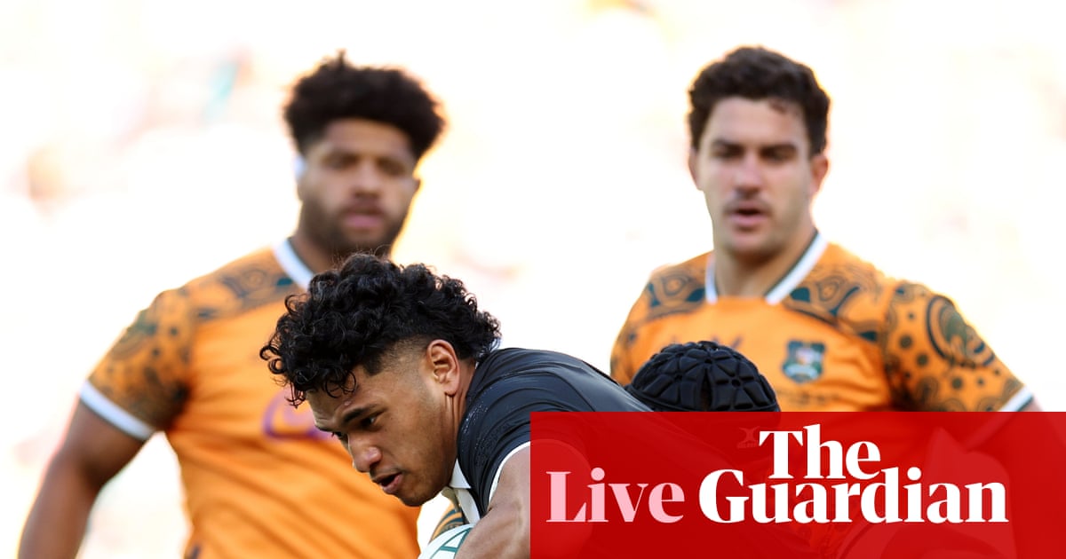 Australia v New Zealand: Bledisloe Cup rugby union international – live | Bledisloe Cup